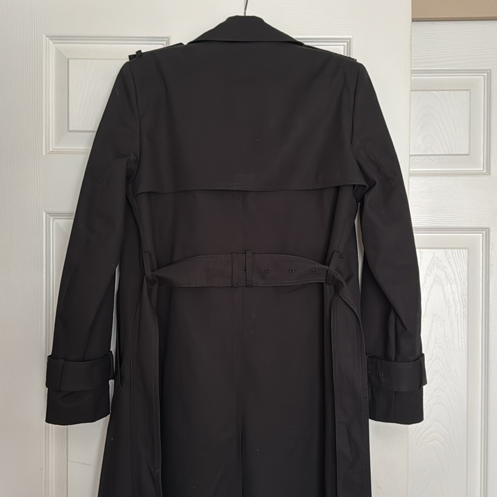 Mango Black Trench Coat - Picture 5 of 10